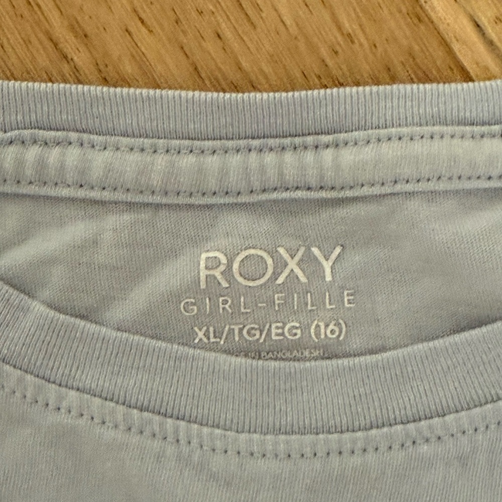 roxy blue tee - Picture 3 of 5